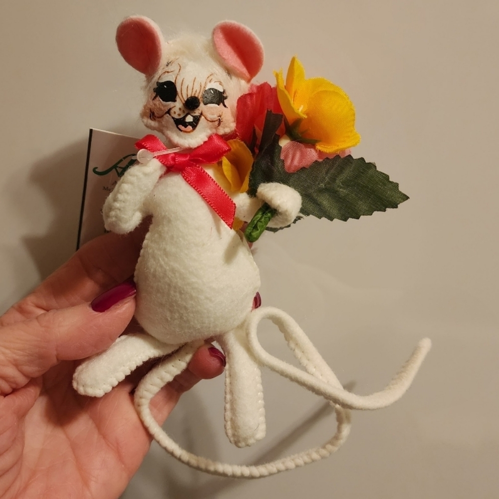 ANNALEE SPRING FLOWER MOUSE.